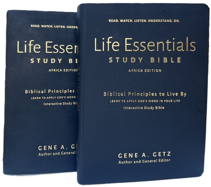 Life Essentials Study Bible - The Bible Society of Uganda